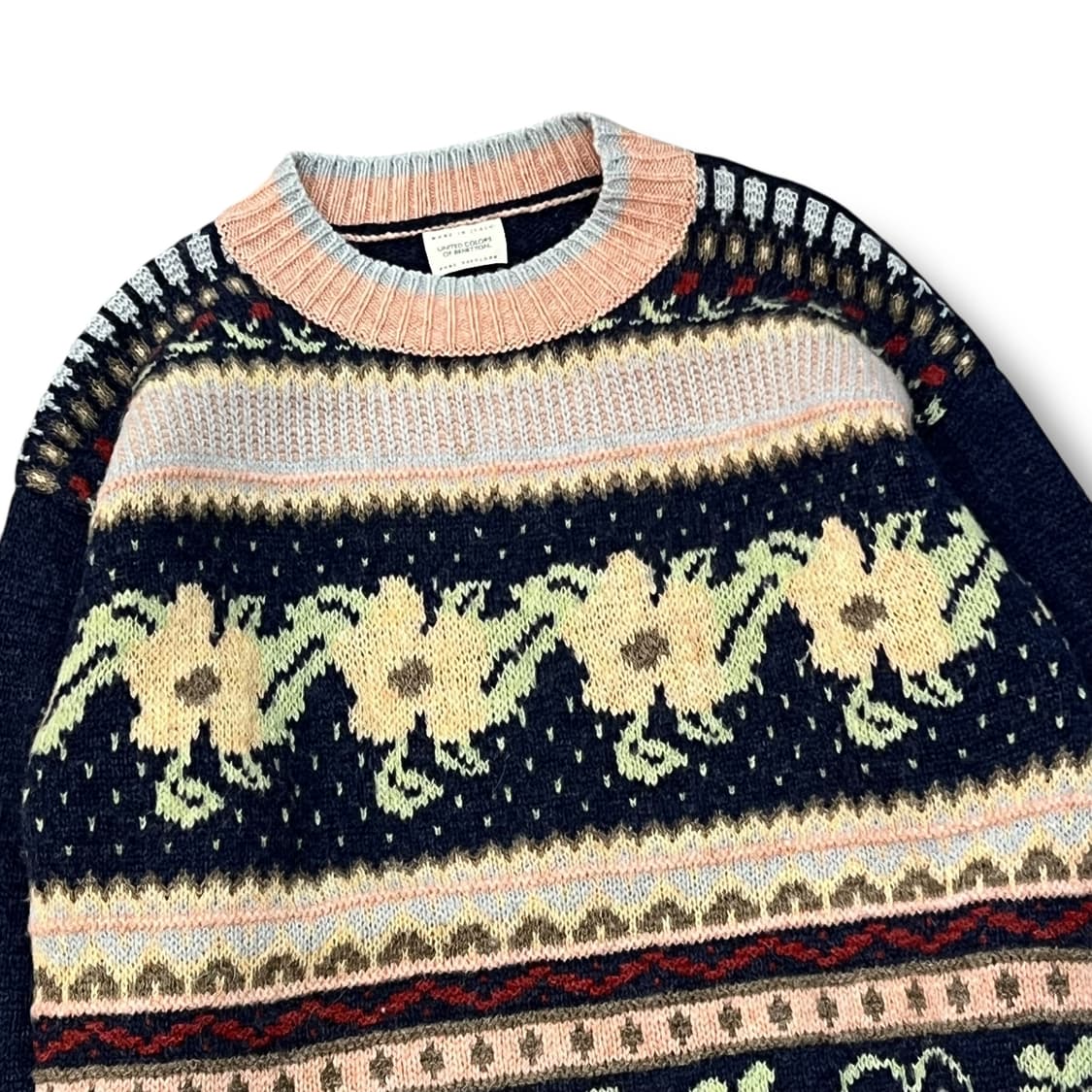  베네통 에스닉 울 니트 y13894 상품이미지4