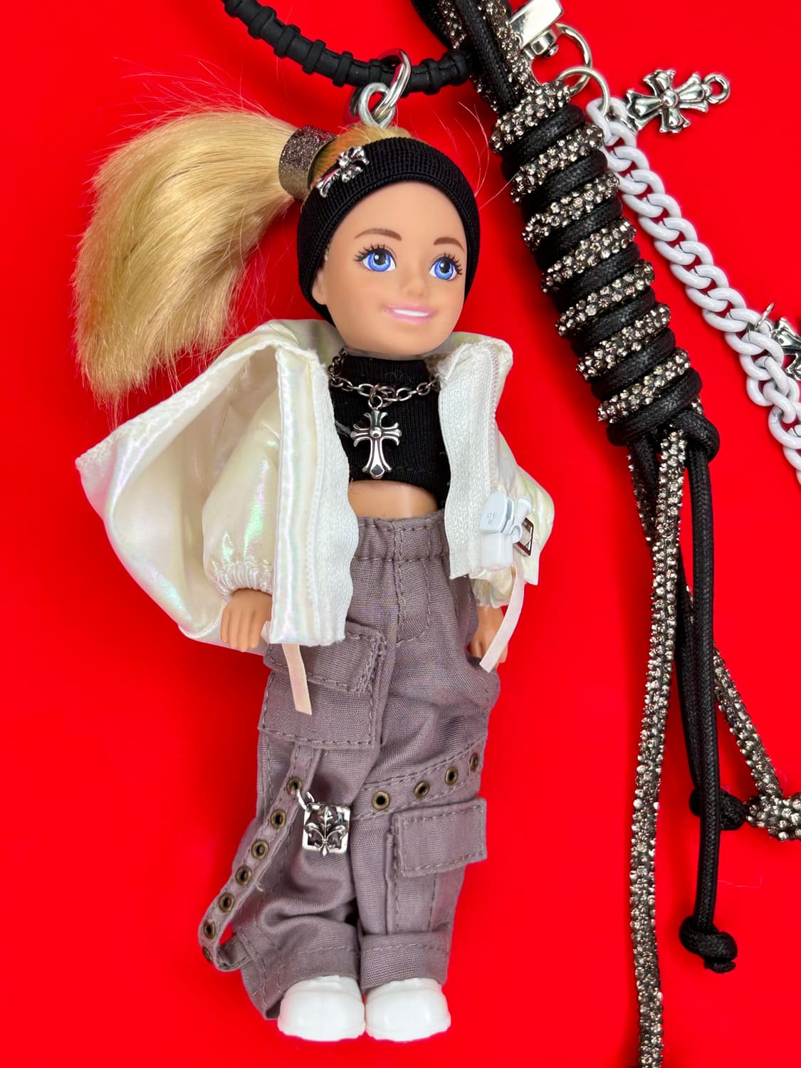 (23)바비키링 정품USA 마텔사 바비인형 커스텀키링 상품이미지2