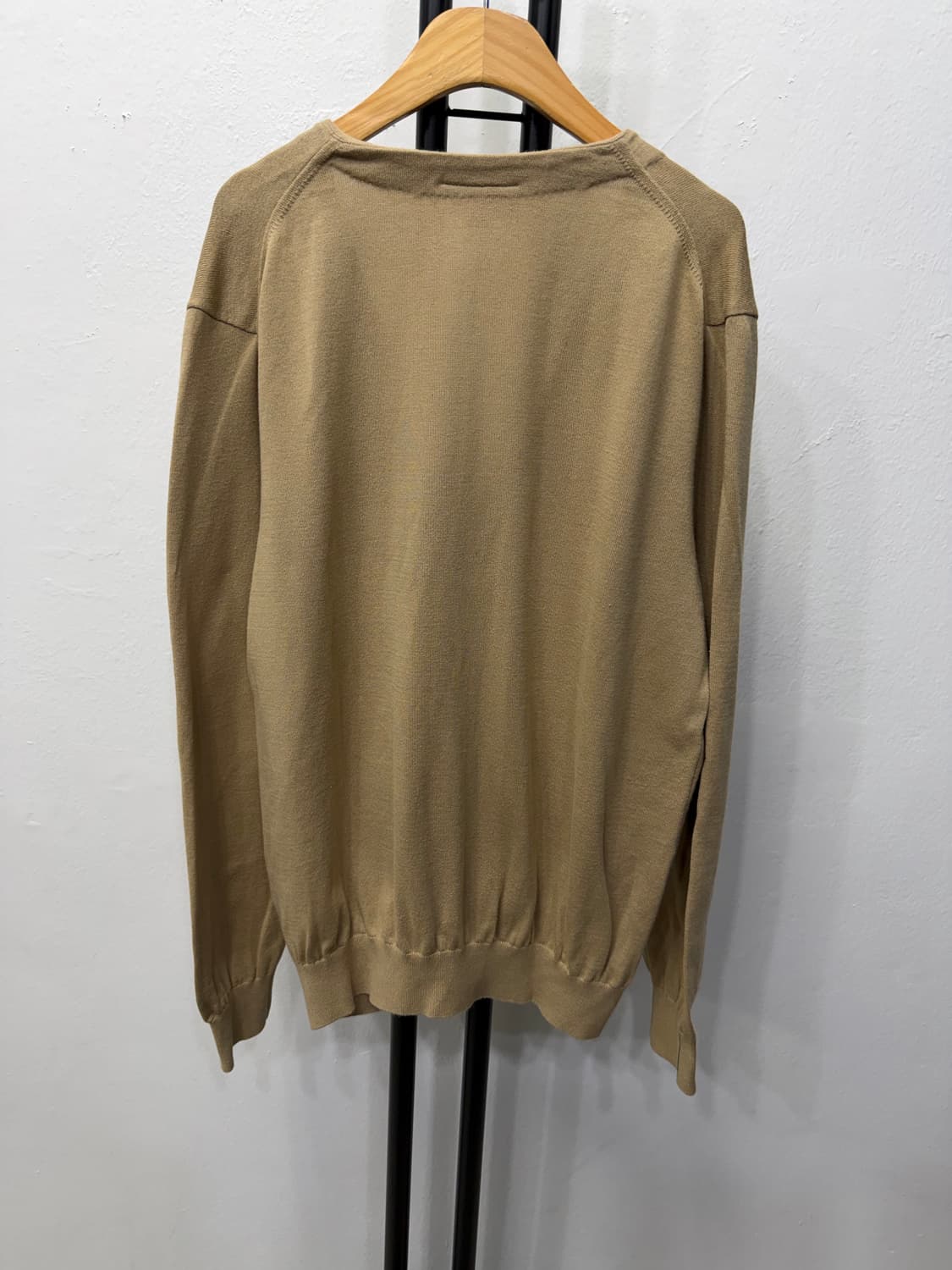 정품) 라코스테 남성 베이지색 가디건 100 상품이미지4