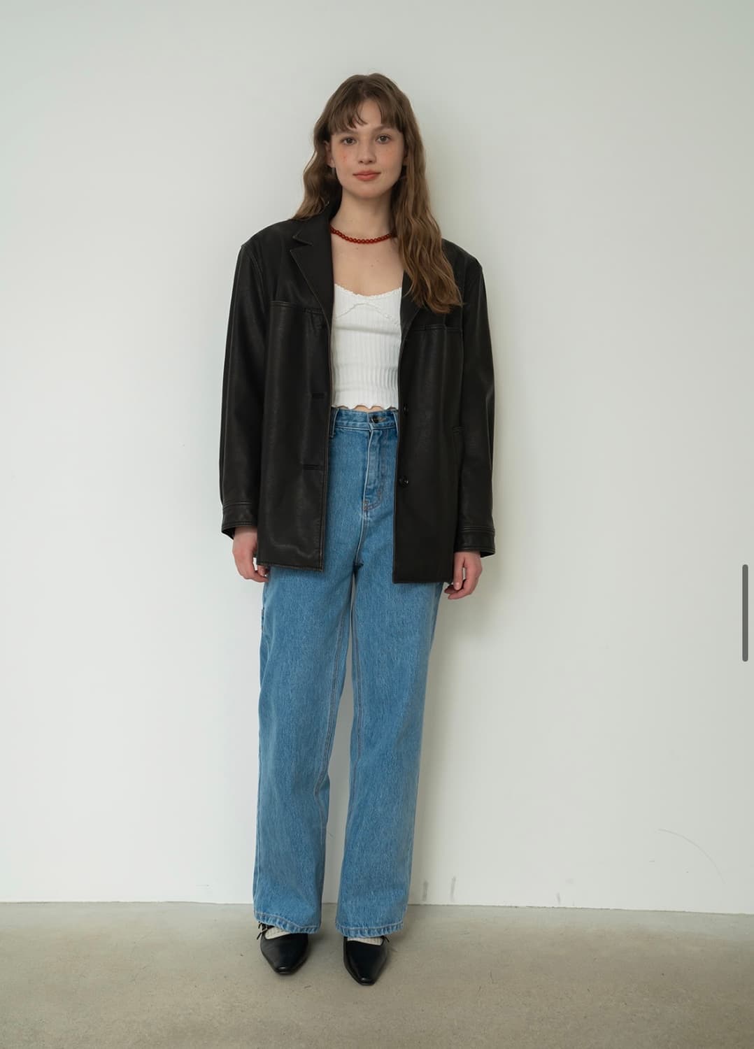 foeto포에토 카터 디테일 콘데님 상품이미지10