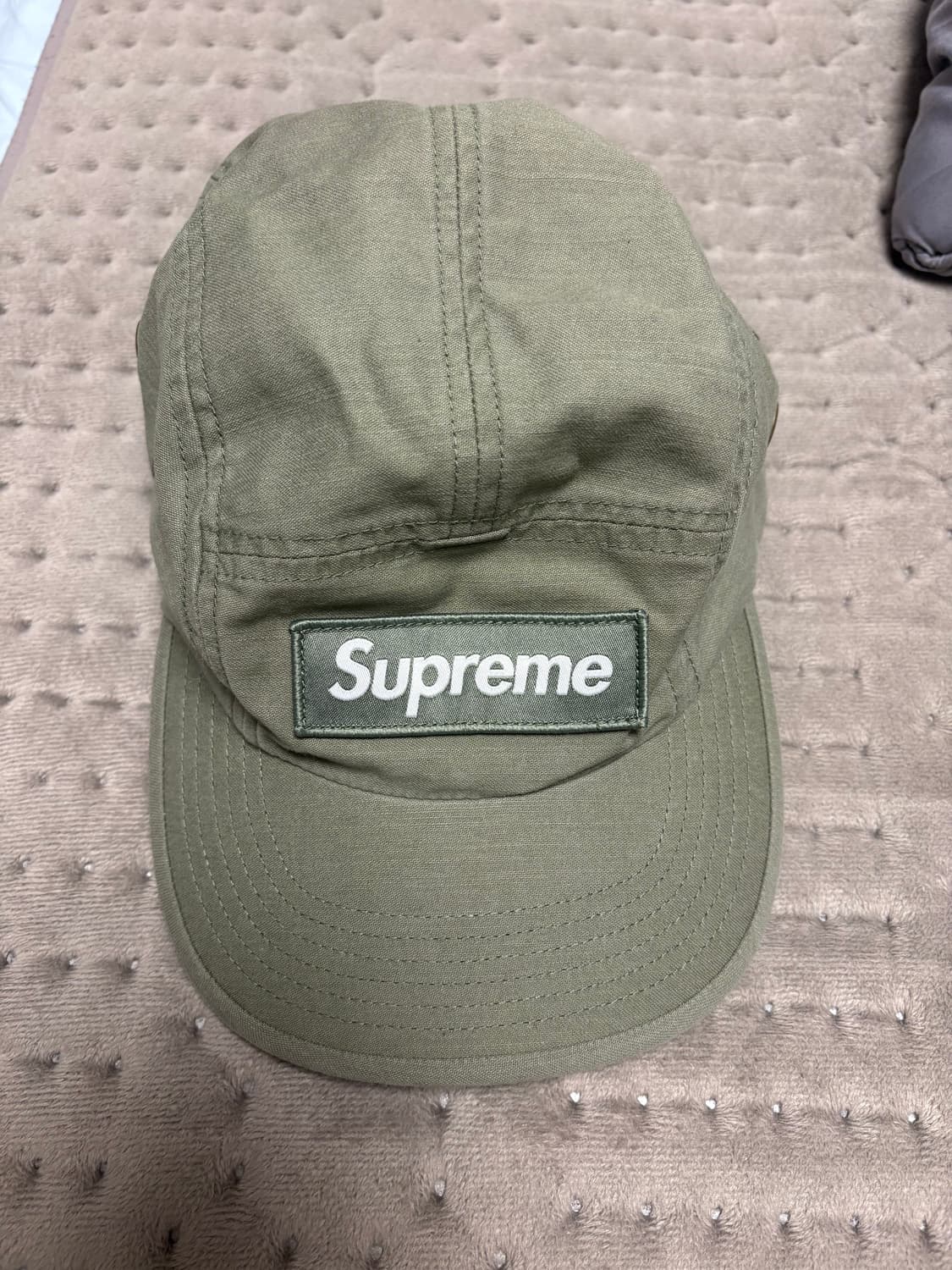 슈프림 캠프캡 카키 상품이미지1