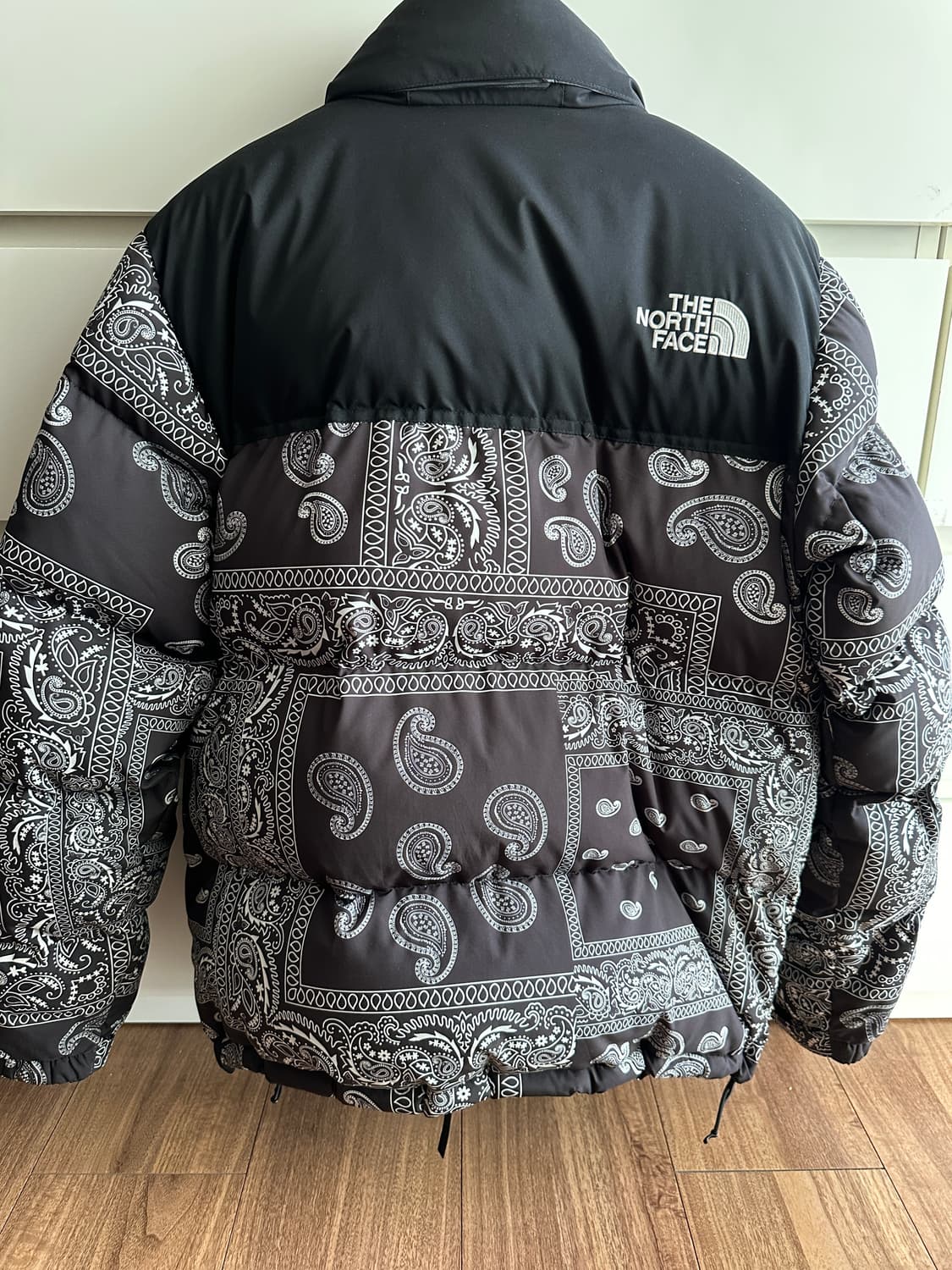 [L] 노스페이스 x 케이스스터디 페이즐리 눕시 패딩 상품이미지3