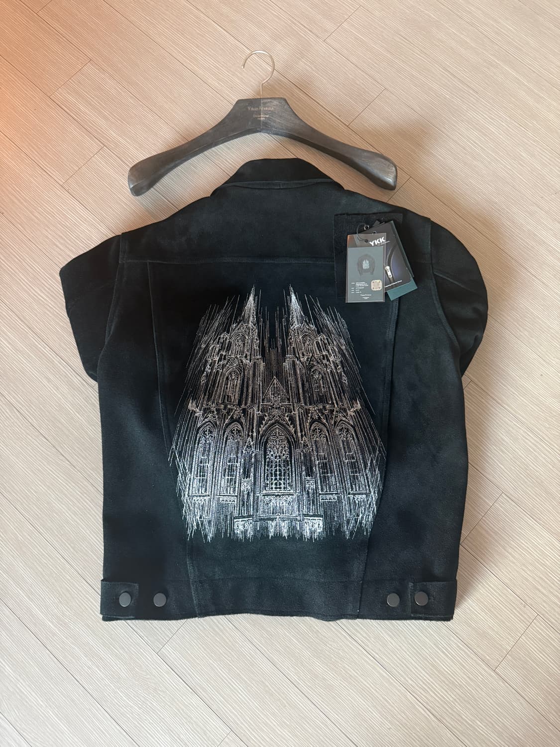 언더마이카 대성당 자수 스웨이드 자켓 상품이미지2