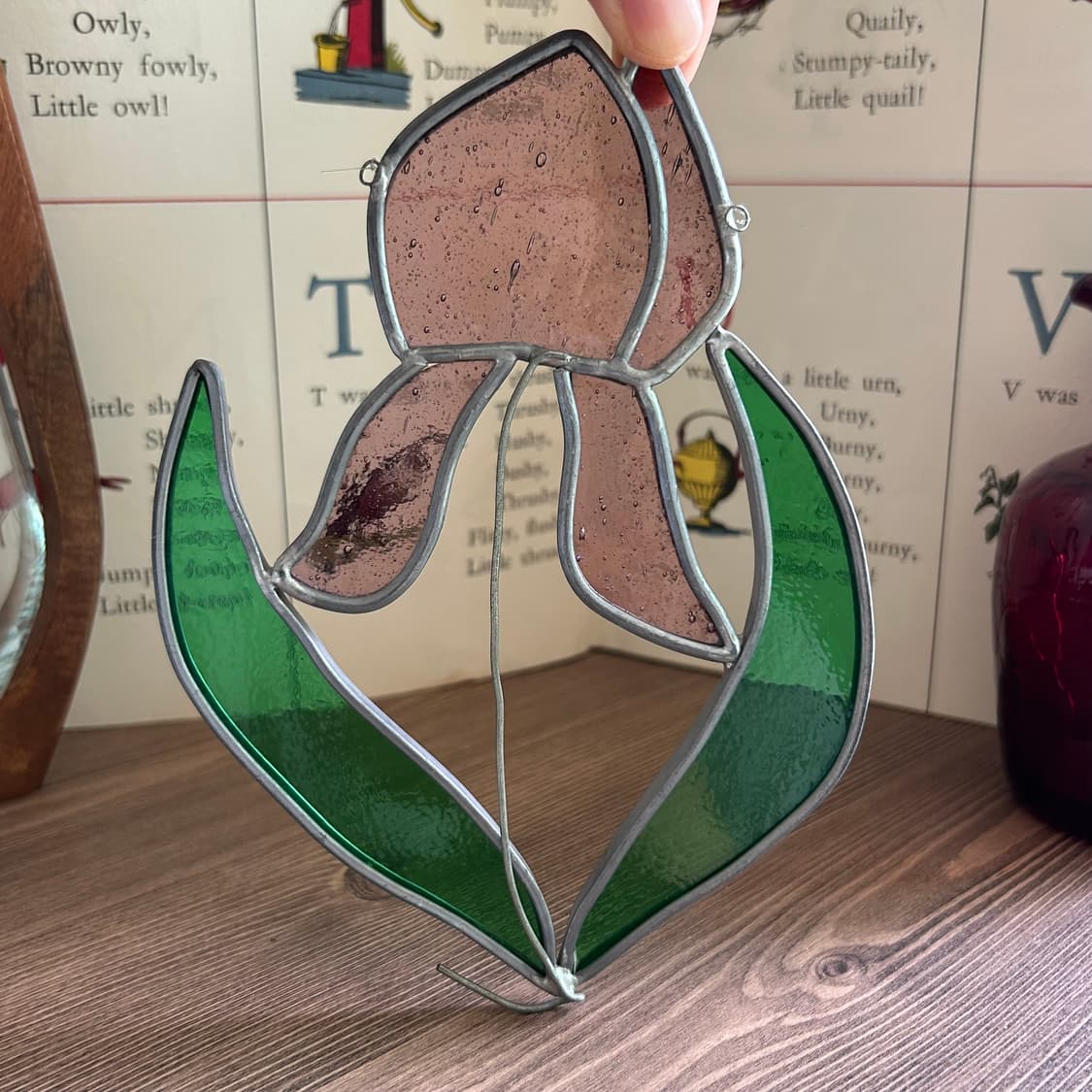 빈티지 스테인드글라스 썬캐처 장식 소품  상품이미지2