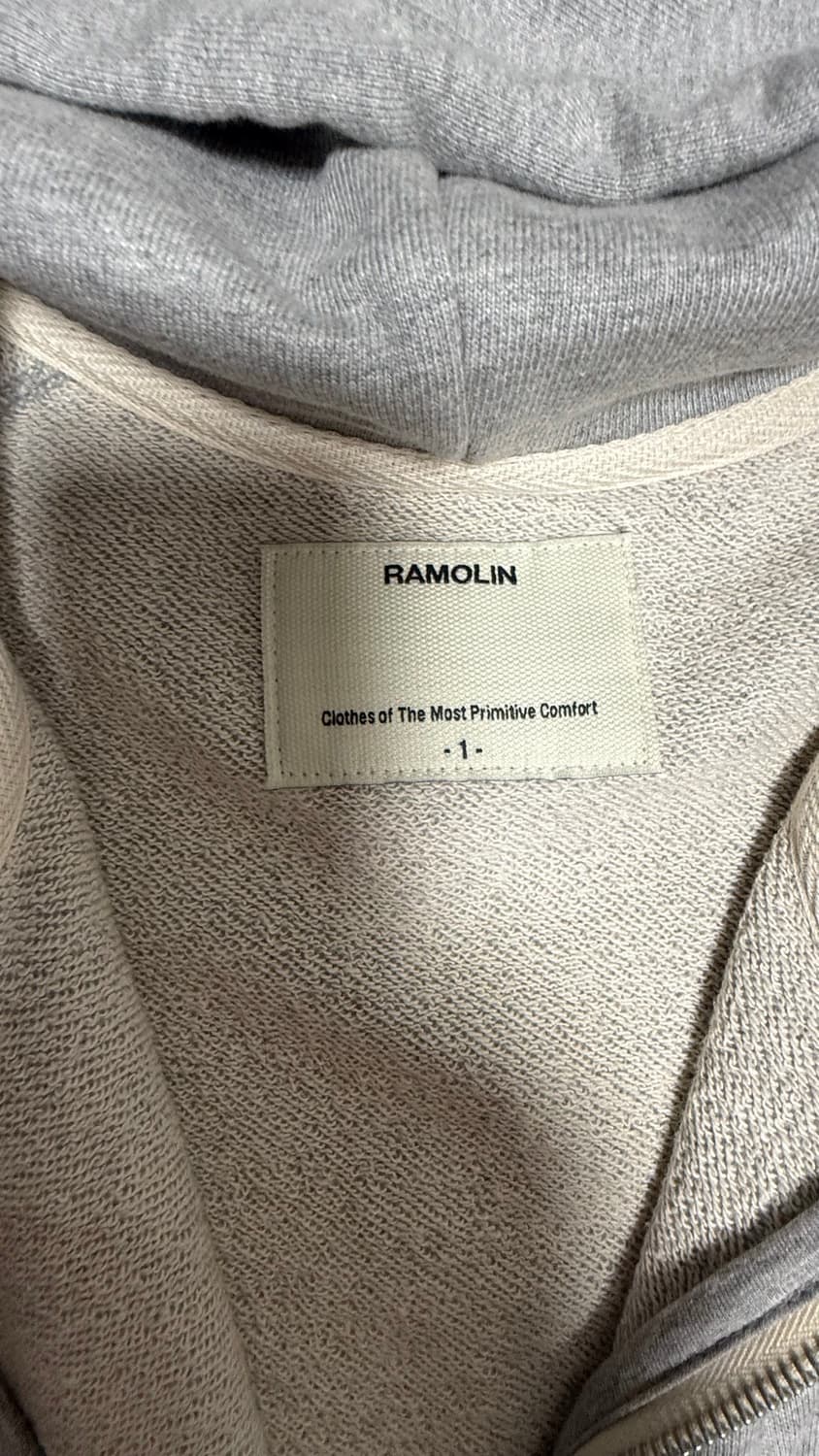 라모랭 그레이 후드집업 상품이미지2