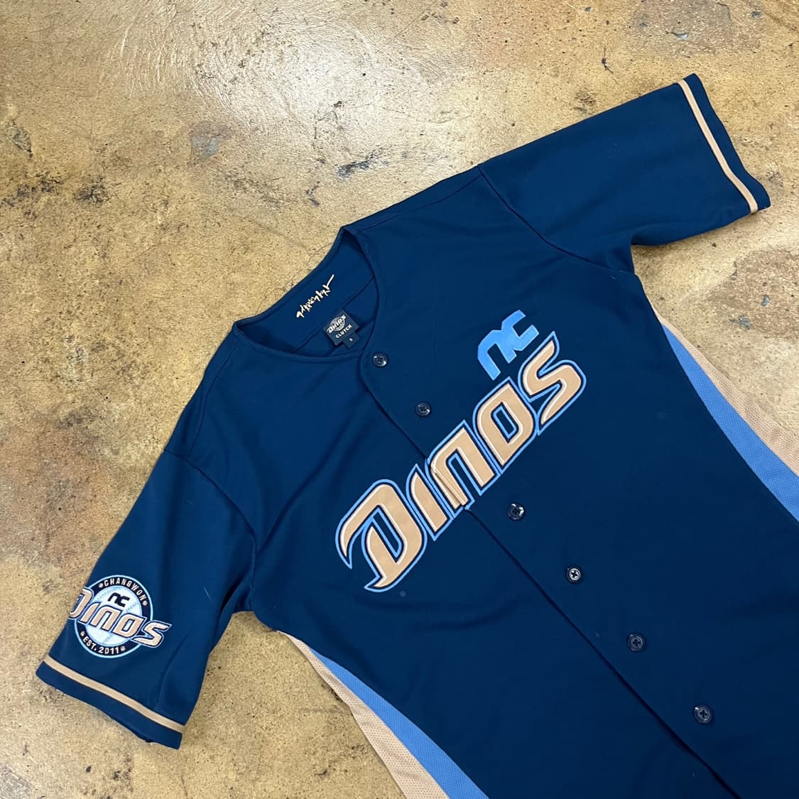 [S]  NC 다이노스 야구 유니폼 네이비 도태훈 b14 상품이미지1
