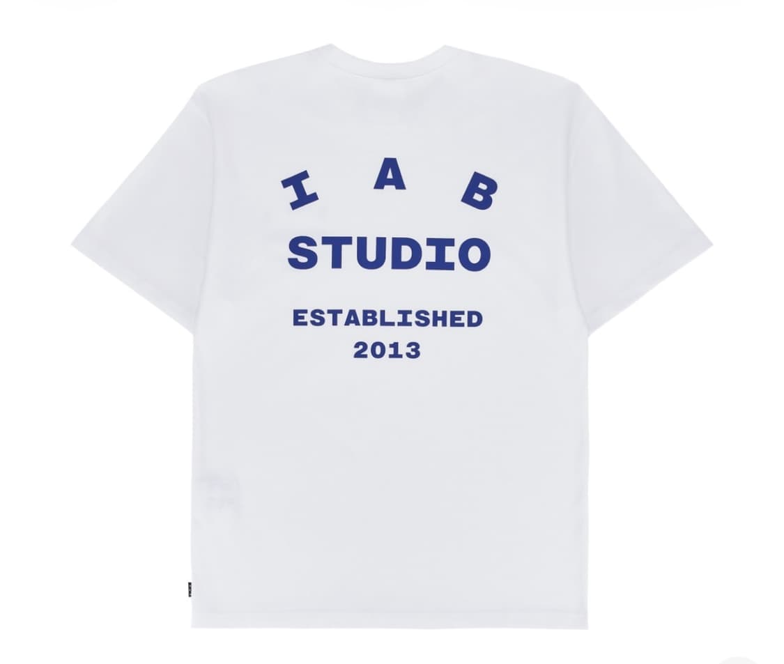 아이앱스튜디오 26 아이앱 티셔츠 화이트 네이비 L 상품이미지1