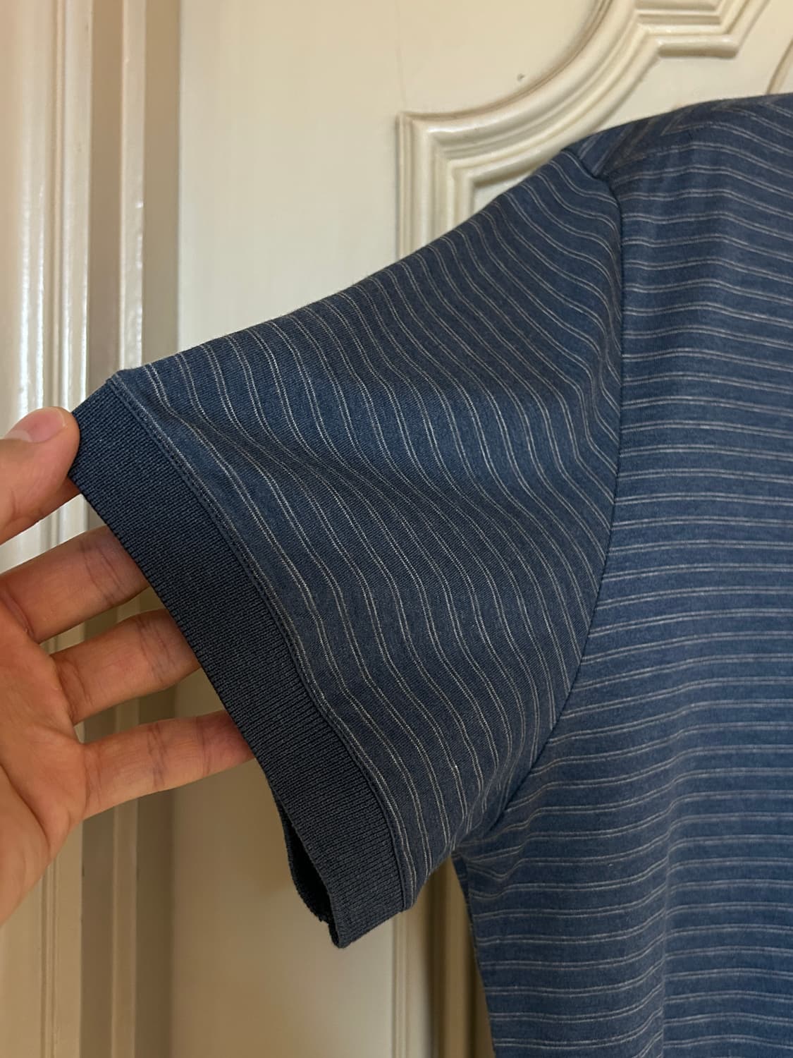 로로피아나 스트라이프 PK 피케셔츠 반팔 상품이미지4