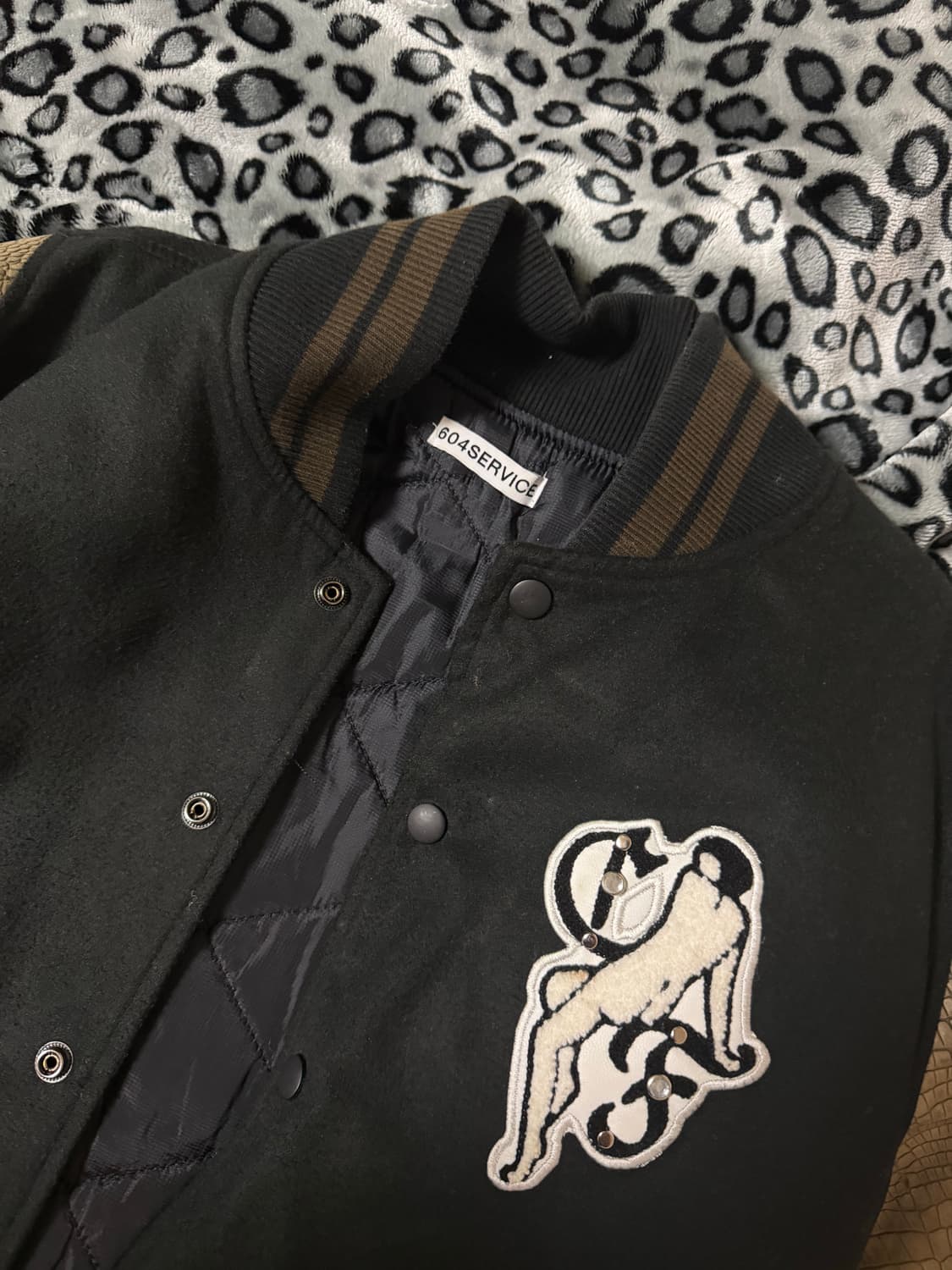 604service 바시티 자켓 상품이미지5