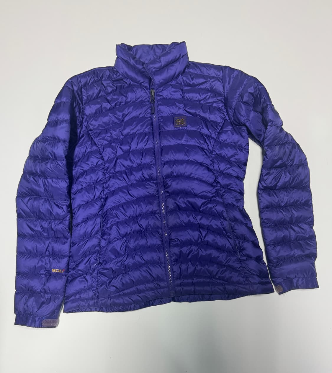 여성 코오롱스포츠 구스다운 퍼플 경량 패딩 자켓 상품이미지1