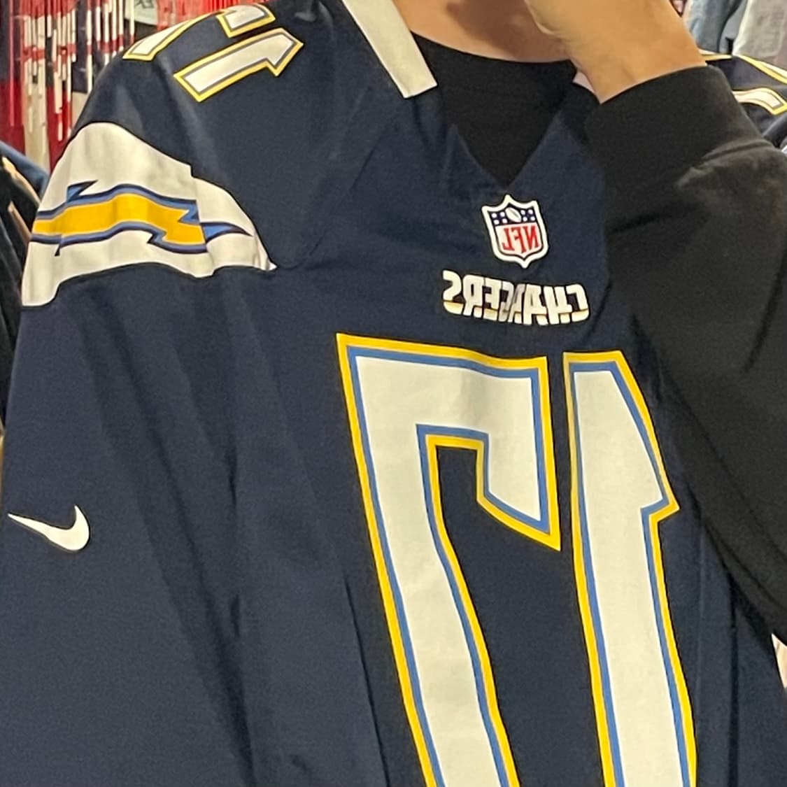 [IM] NFL CHARGERS No.17 RIVERS 블루 반팔져지 상품이미지6