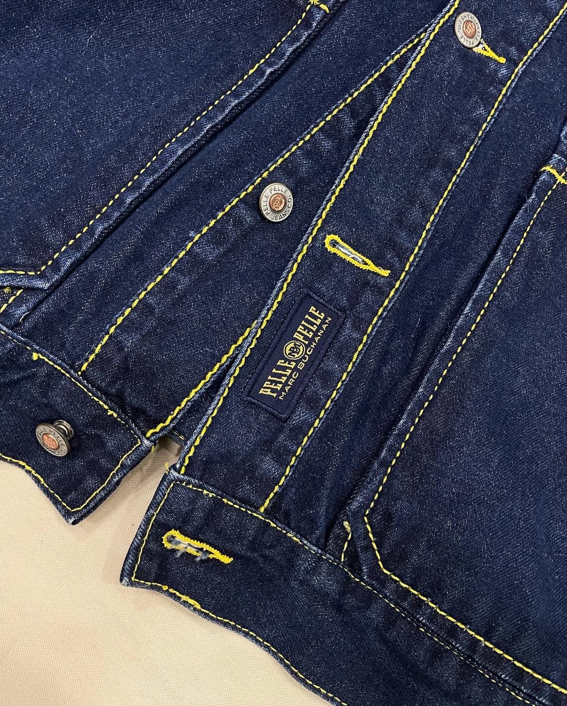 XL) 90s 펠레펠레 데님 초어자켓 상품이미지6