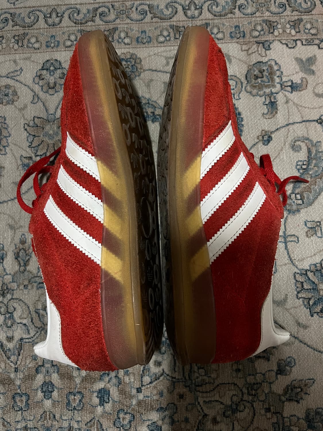 아디다스 가젤 인도어 볼드 오렌지 클라우드 화이트 상품이미지3