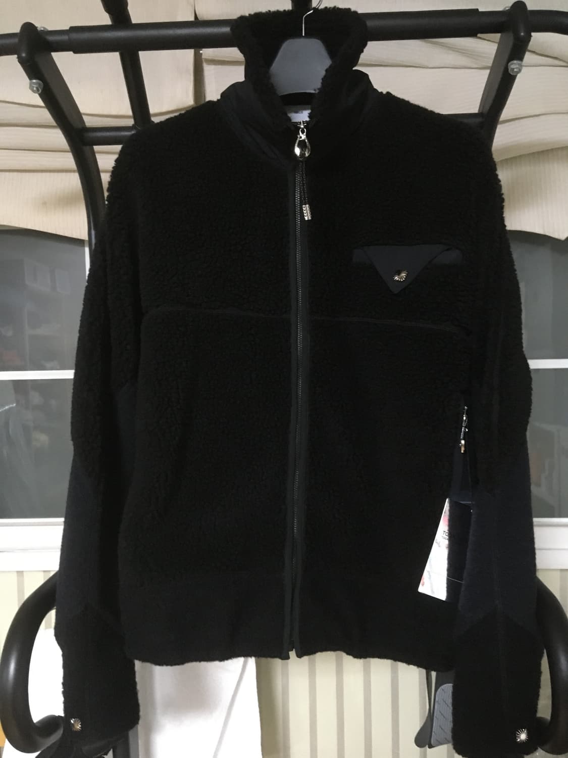 토가 울 져지 블루종 블랙 판매합니다 상품이미지3