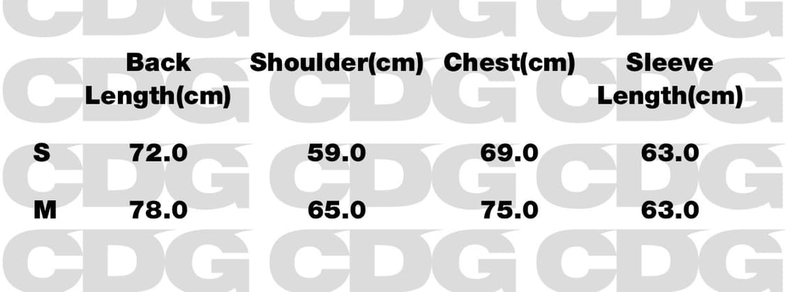 CDG 오버사이즈 스웻셔츠 상품이미지3