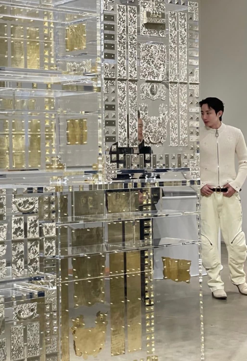 엔타이어스튜디오 지퍼 카고팬츠 xs 이수혁 착용제품 상품이미지2