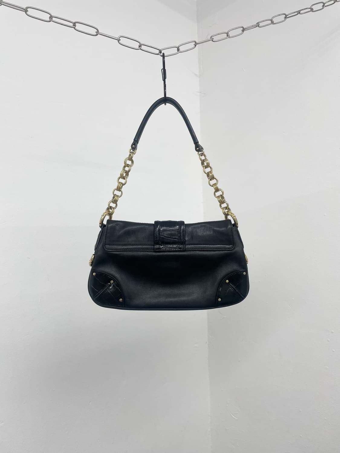 메트로시티 갸루 금장 로고 체인백✨ 상품이미지8