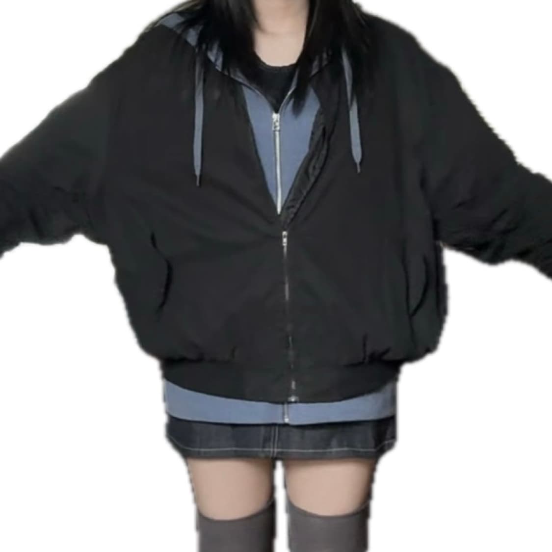 오버사이즈 봄버(간절기용) 상품이미지5