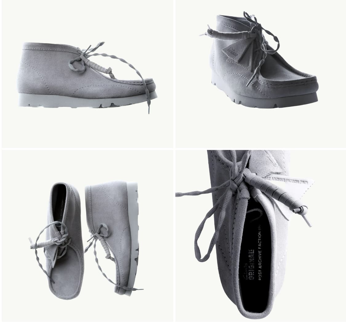 280 새제품) 클락스 x 파프 PAF 왈라비BT 그레이 블루 상품이미지8