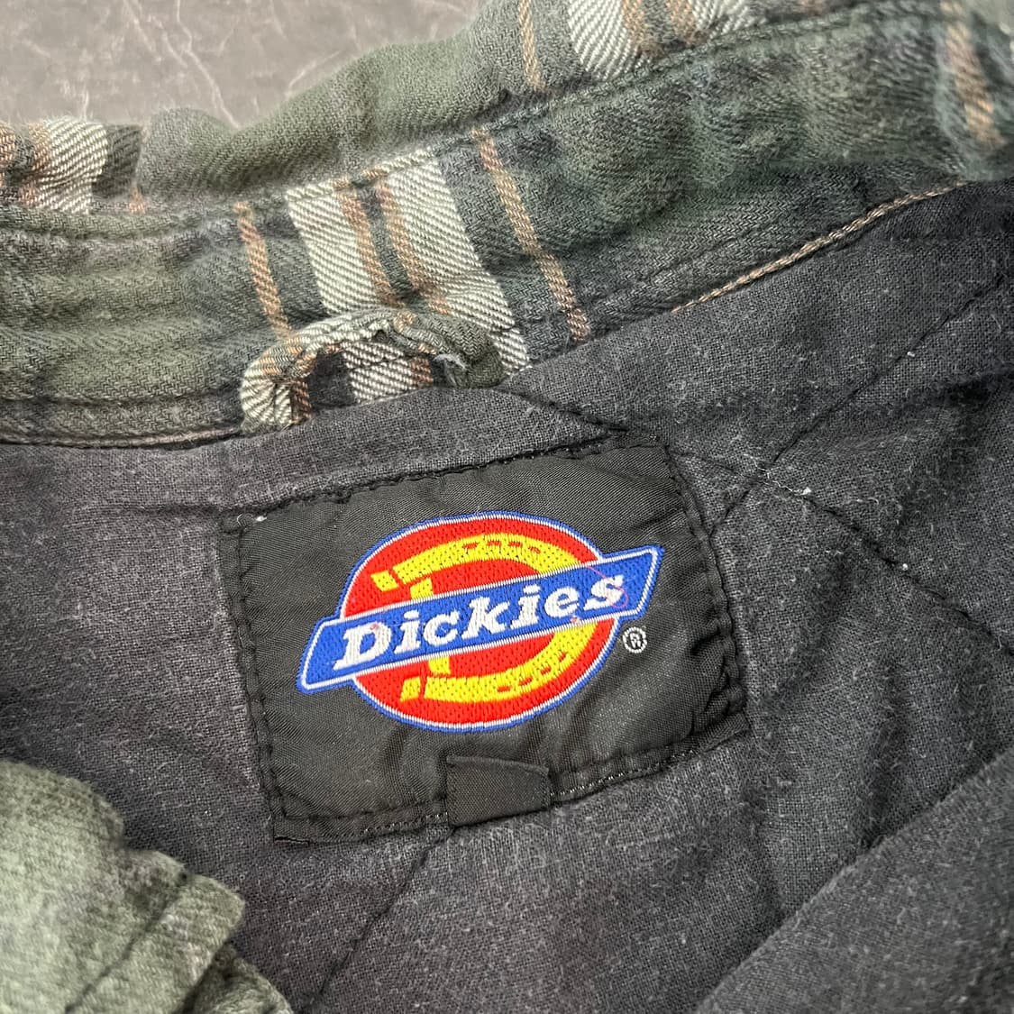 디키즈 퀼티드 체크 셔츠 상품이미지4