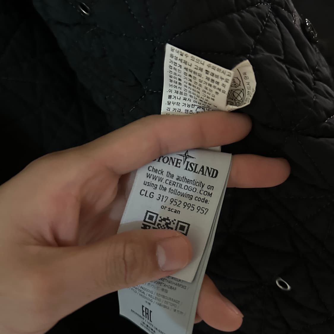 [XL]스톤아일랜드 쉐도우 프로젝트 10주년 한정판 봄버자켓 상품이미지6