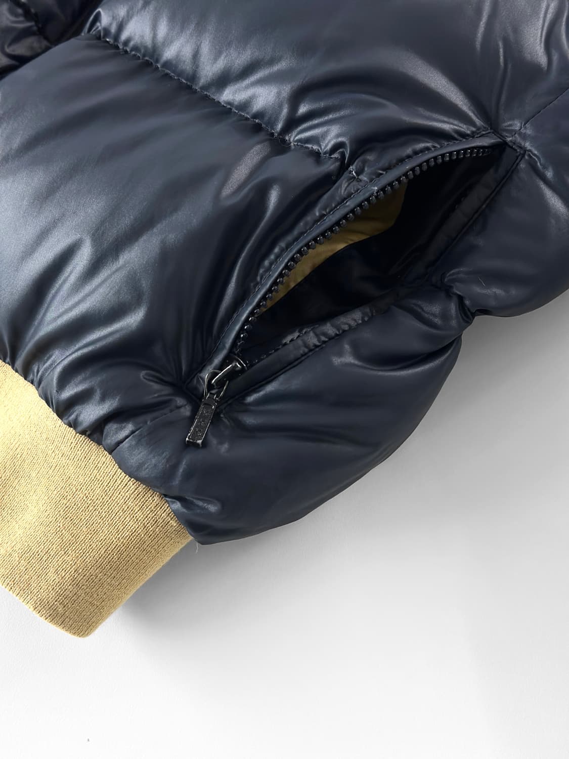 (Rare)90s 몽클레어 X 아식스 구스다운 자켓 상품이미지7