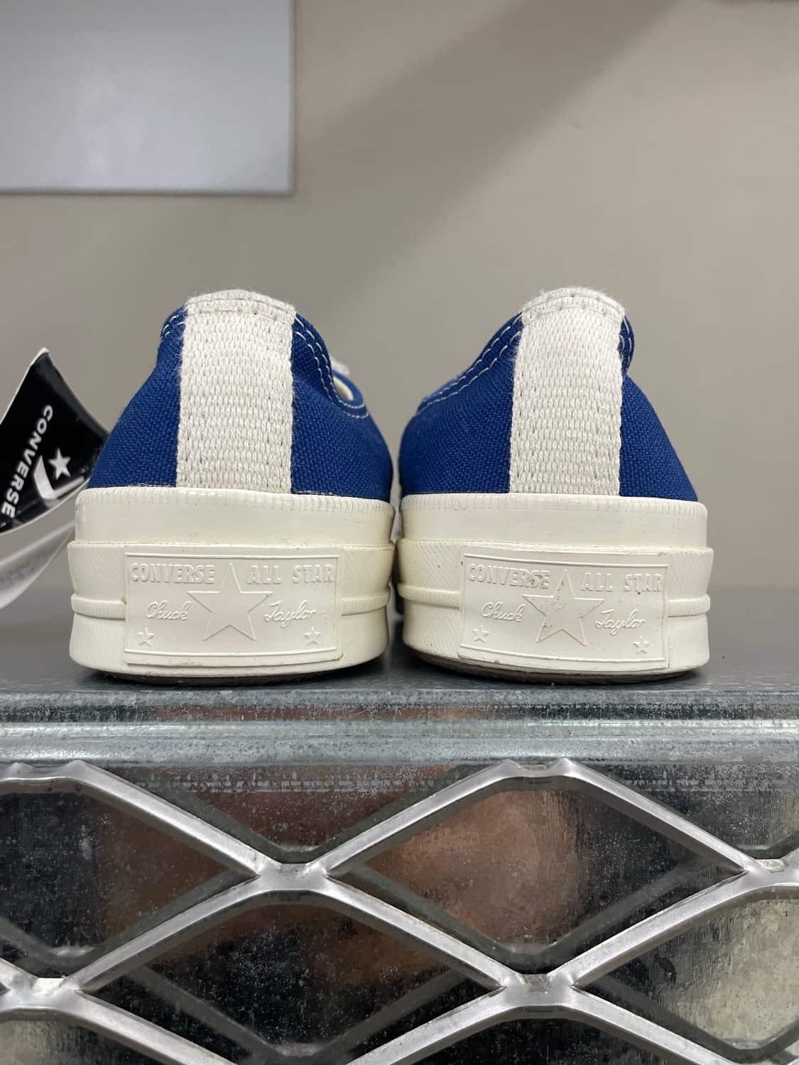 컨버스 x 꼼데 블루 로우 230mm(박스x)(gr-4619) 상품이미지3