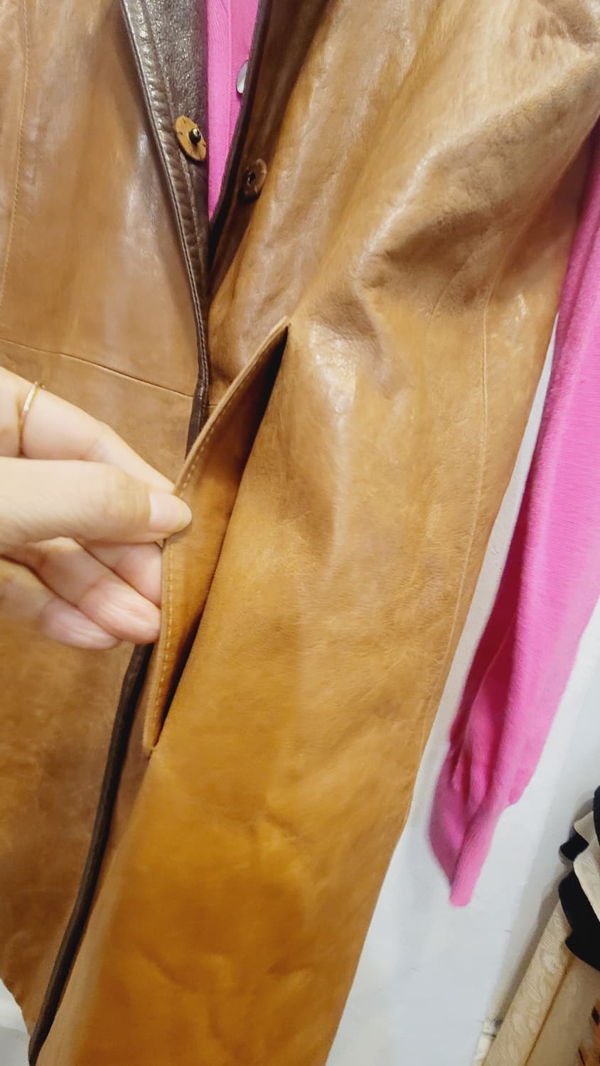 샤틴 퀼팅 내피 양가죽 상품이미지3