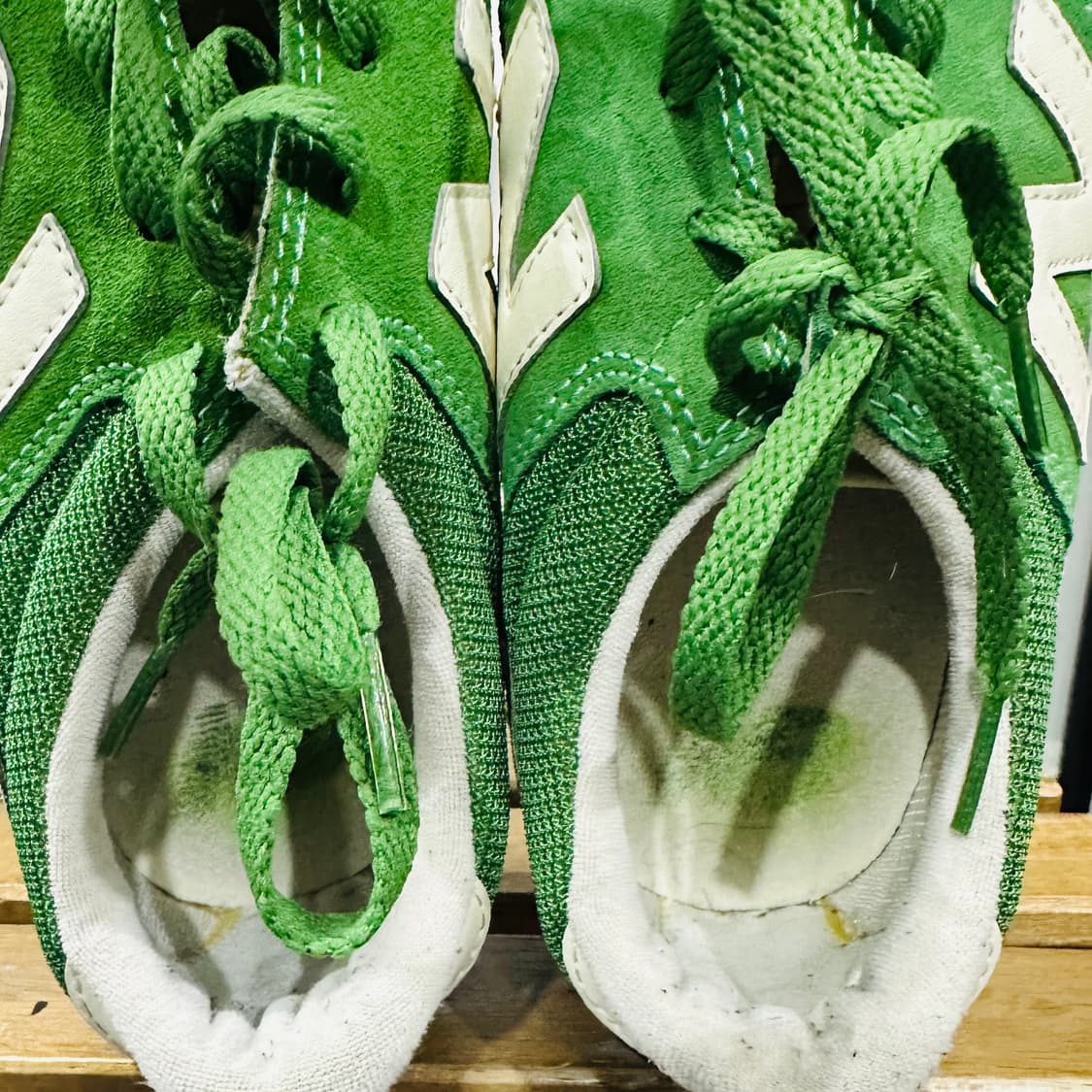 260) 뉴발란스 운동화 남성 남자 신발 610 그린 스웨이드 상품이미지8