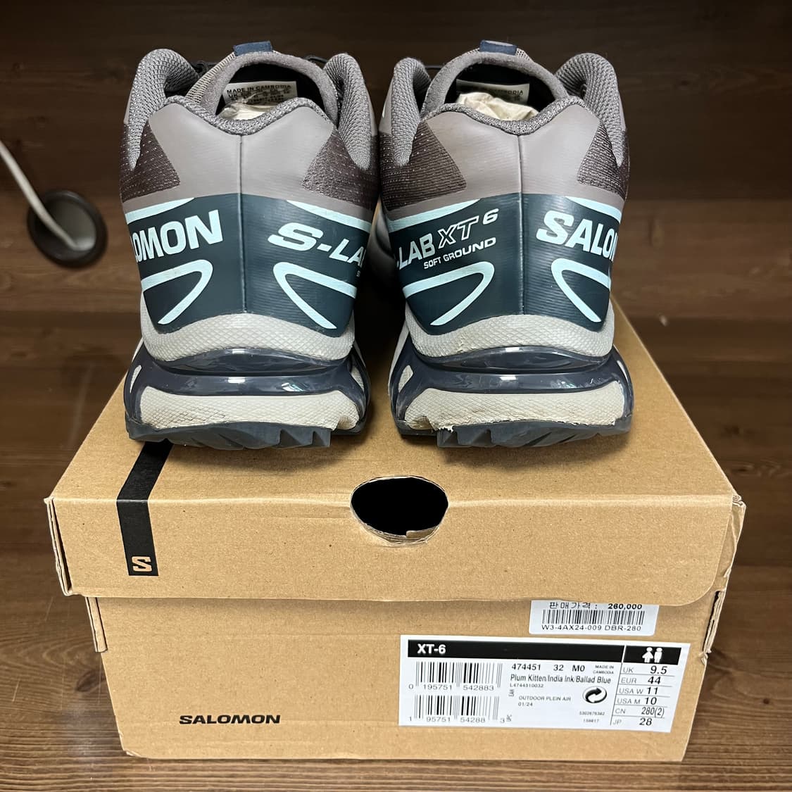 (280) 살로몬 XT-6 플럼 키튼 인디아 잉크 상품이미지4