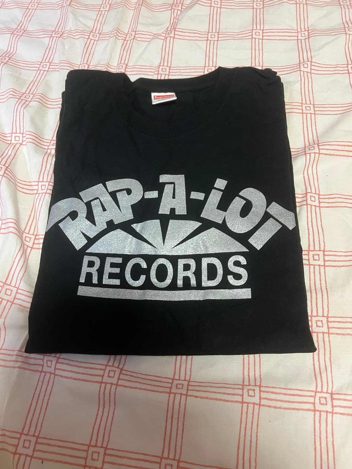 슈프림 x 랩얼랏 레코즈 티셔츠  상품이미지1