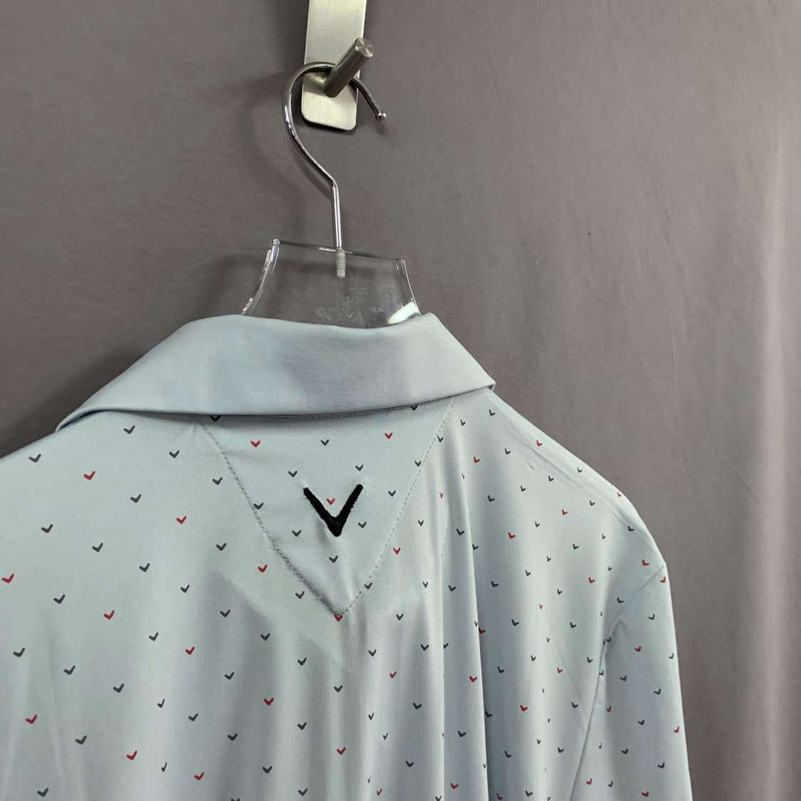 XXL 캘러웨이 골프 올오버 로고 PK 반팔 카라티 상품이미지3