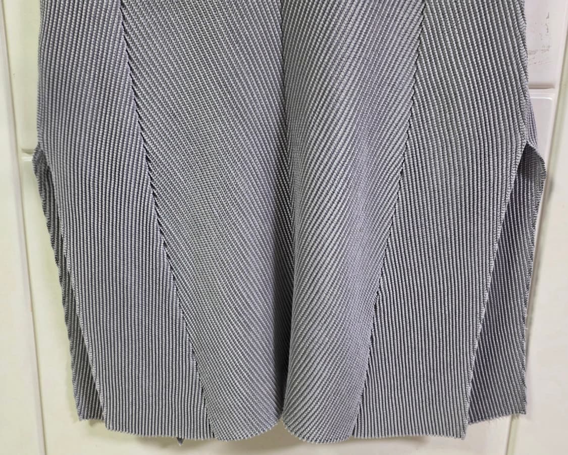 라비타준코 플리츠 롱베스트 F 그레이
 상품이미지5