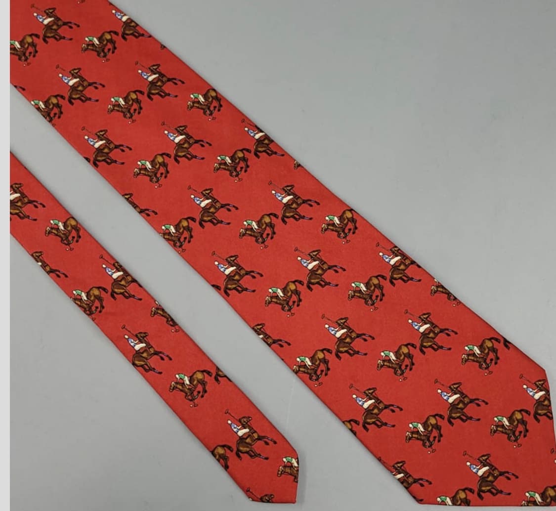 90s 폴로 랄프로렌 실크100 빈티지 넥타이 상품이미지7