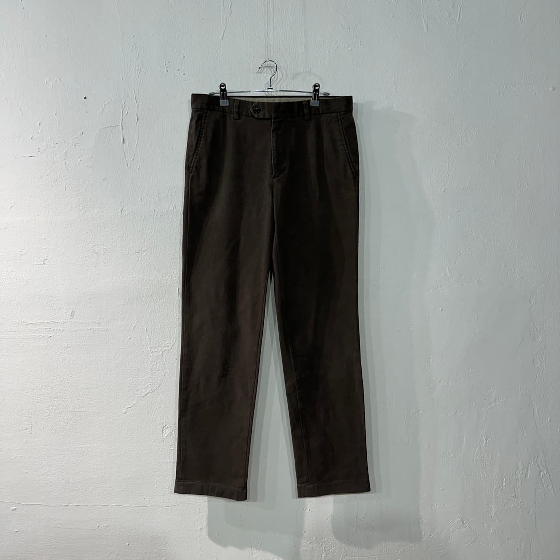 브룩스브라더스 브라운 치노팬츠 면바지 32 상품이미지1