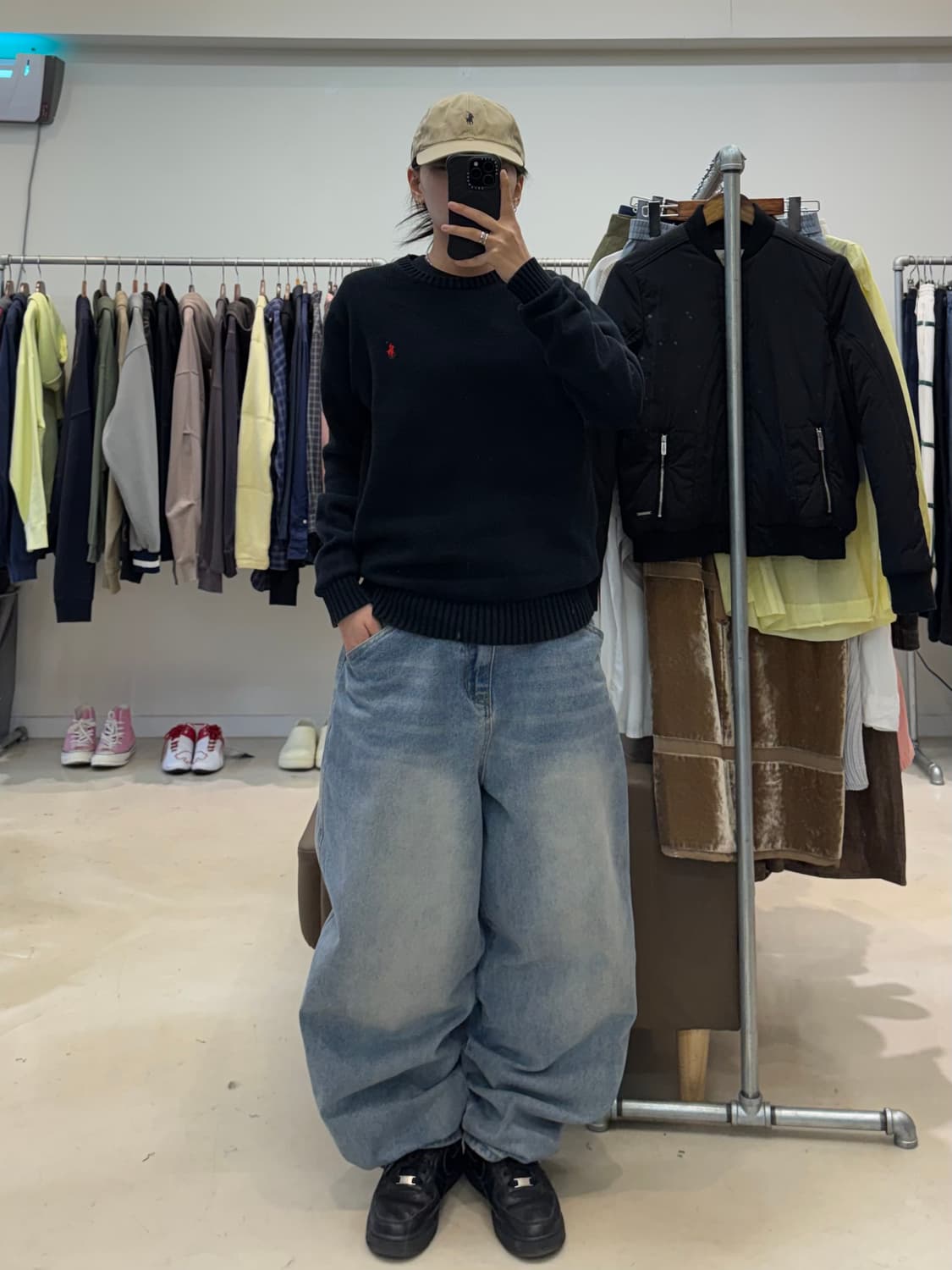 폴로 랄프로렌 니트 블랙 상품이미지5