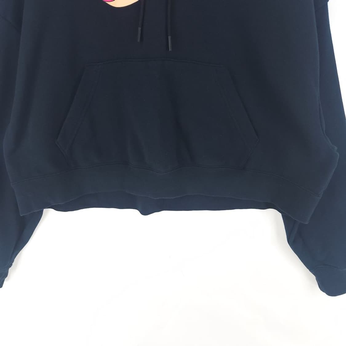 [여M]나이키 블랙 크롭 후드티[Y5C-112] 상품이미지3