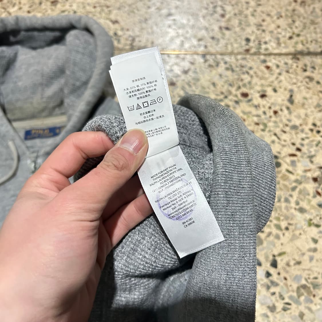 폴로 랄프로렌(POLO RalphLauren) 후드 집업 베스트 상품이미지5