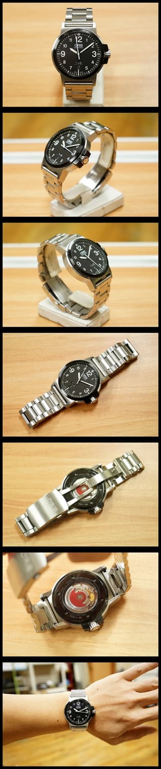 오리스 bc3 어스밴스드 데이데이트 오토매틱 시계 상품이미지2