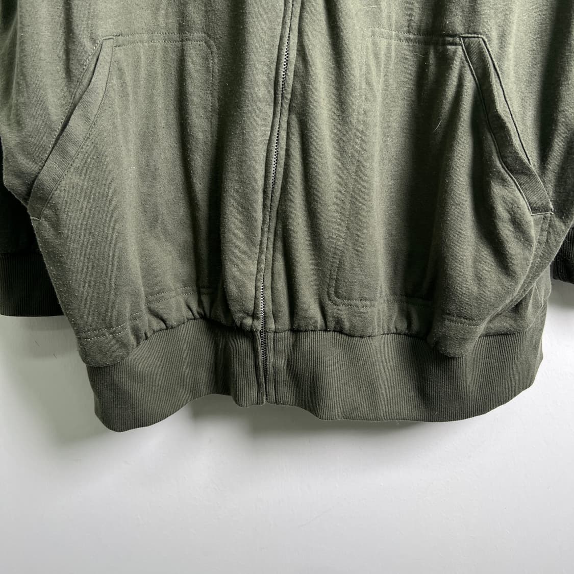 n'or label 카키 후드집업 상품이미지6