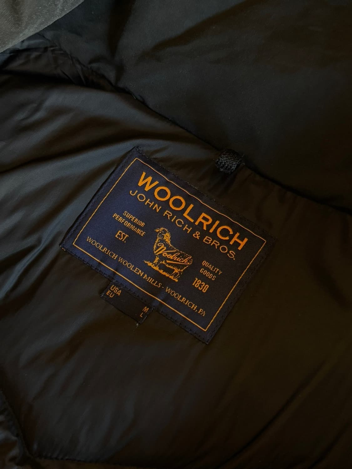 울리치 패딩자켓 남성100 상품이미지8