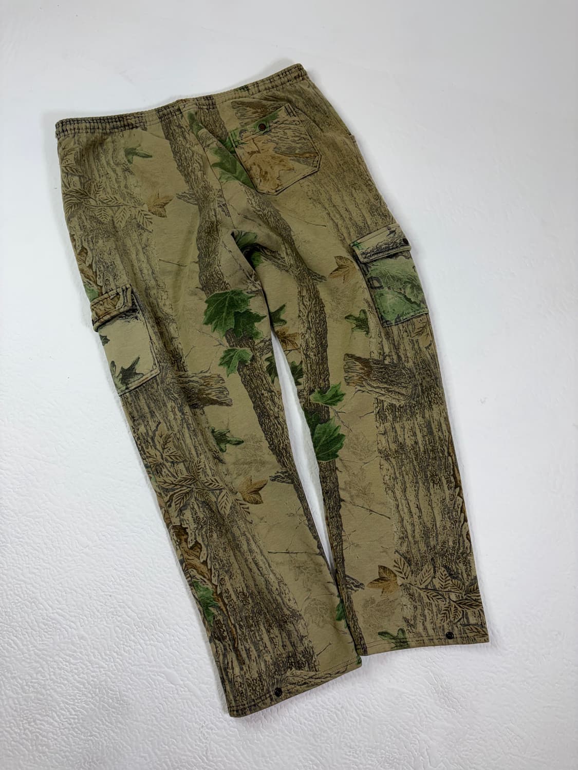 90s Forest Camouflage Cargo Sweatpants 상품이미지2