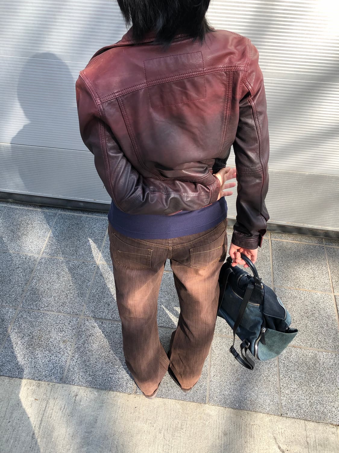 Diesel lamskin crop jaket 상품이미지9