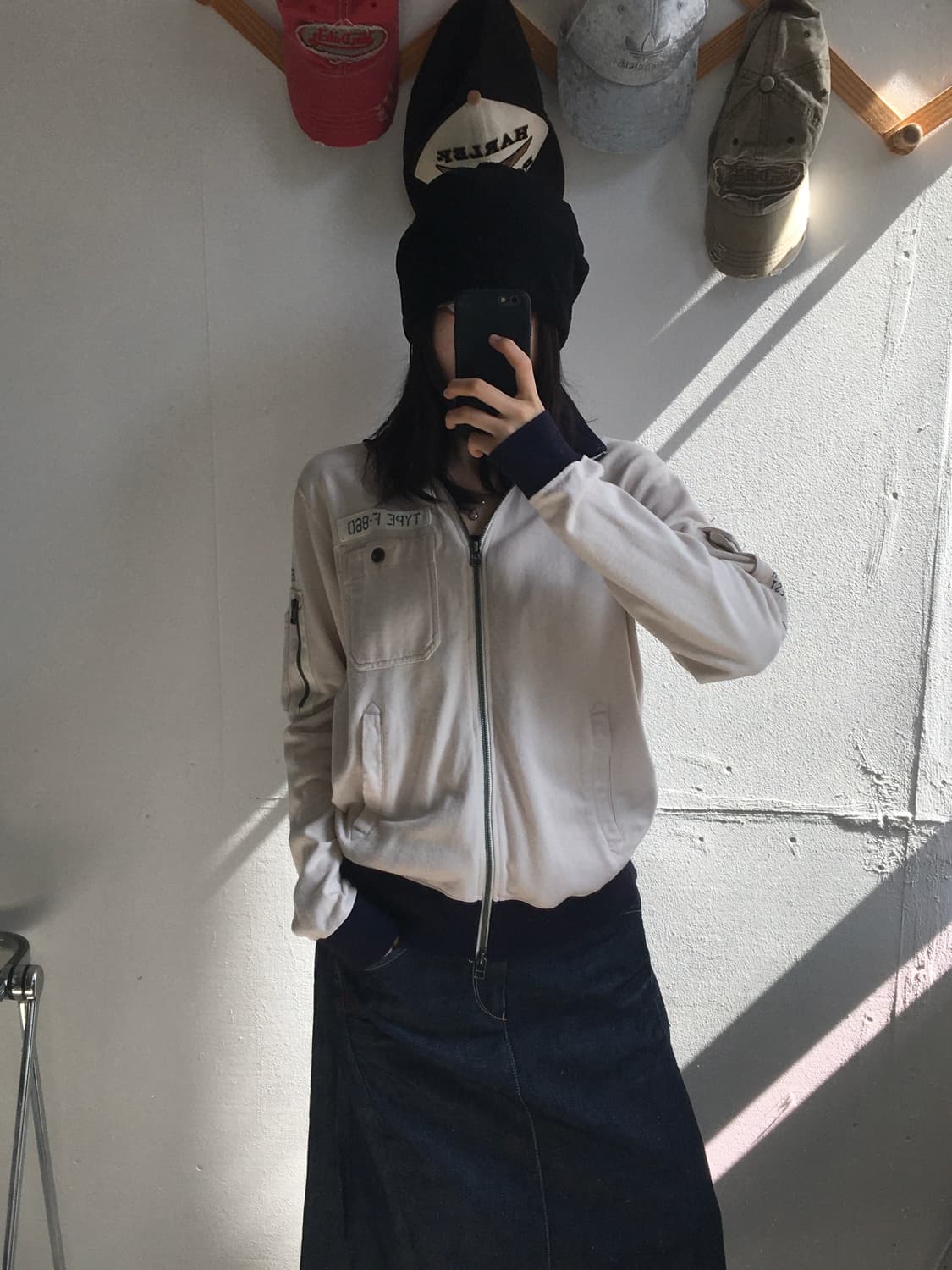 아비렉스 포켓 코튼집업 상품이미지1