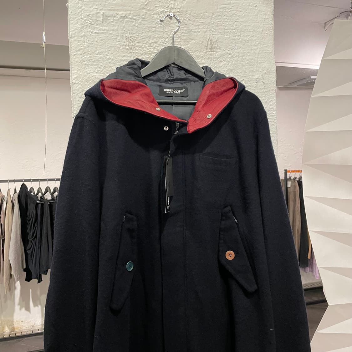 언더커버 축융 울 오버사이즈 파카 상품이미지2