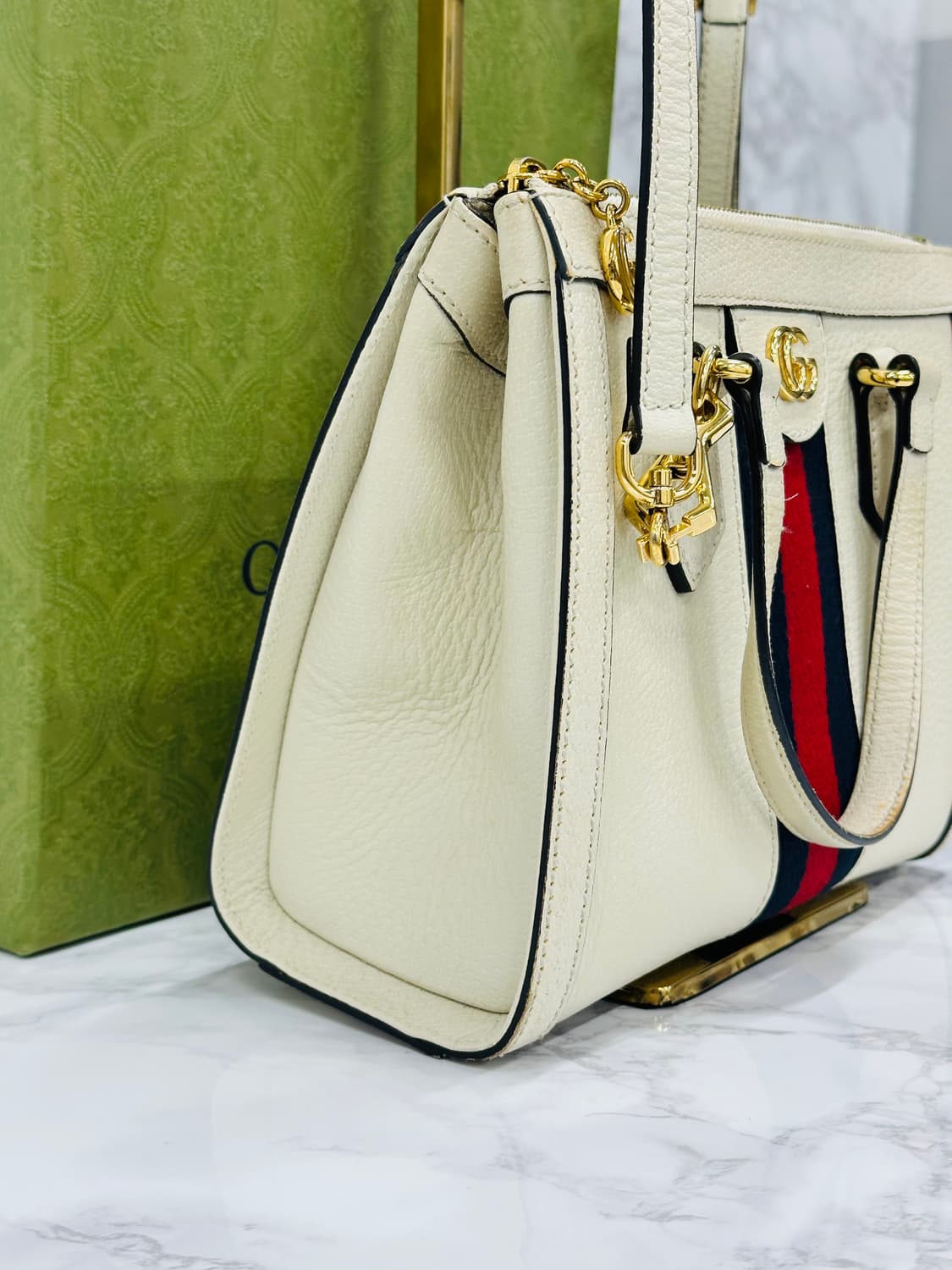 구찌 오피디아 스몰 탑핸들 숄더백 상품이미지3