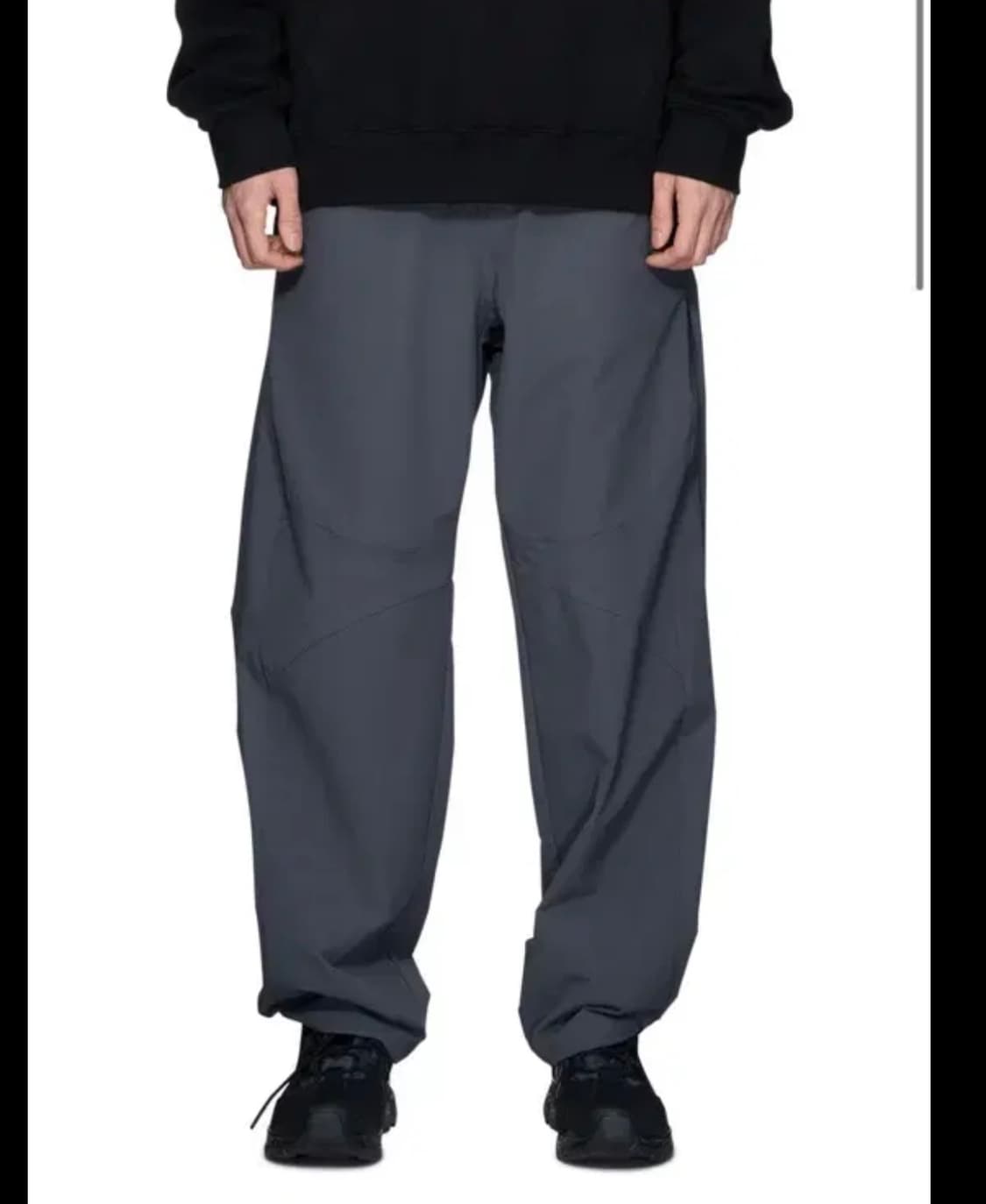 산산기어 사이드 스냅팬츠 차콜 1사이즈 상품이미지1