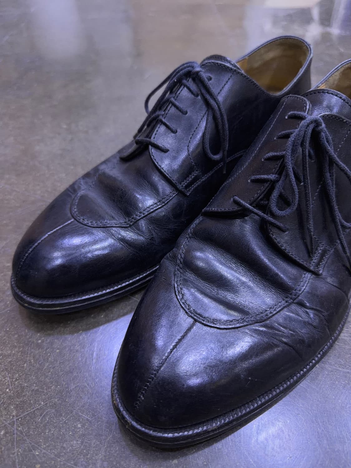 발리 클래식 타보 Y팁 프랑스 메이드 슈즈 구두 더비 9사이즈 상품이미지3