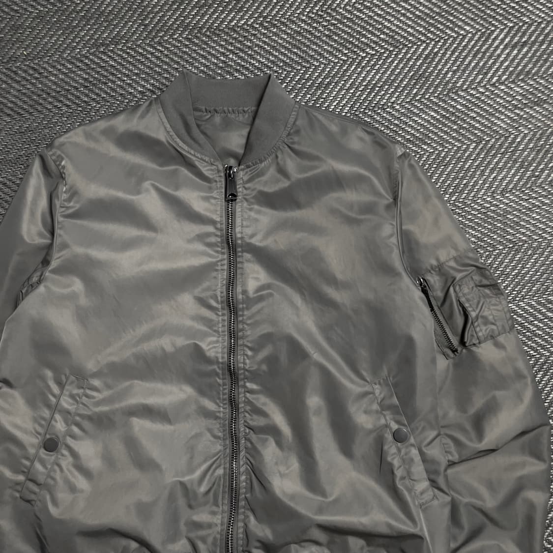 빈티지 나일론 블루종 MA-1 항공 점퍼y 5406 상품이미지5