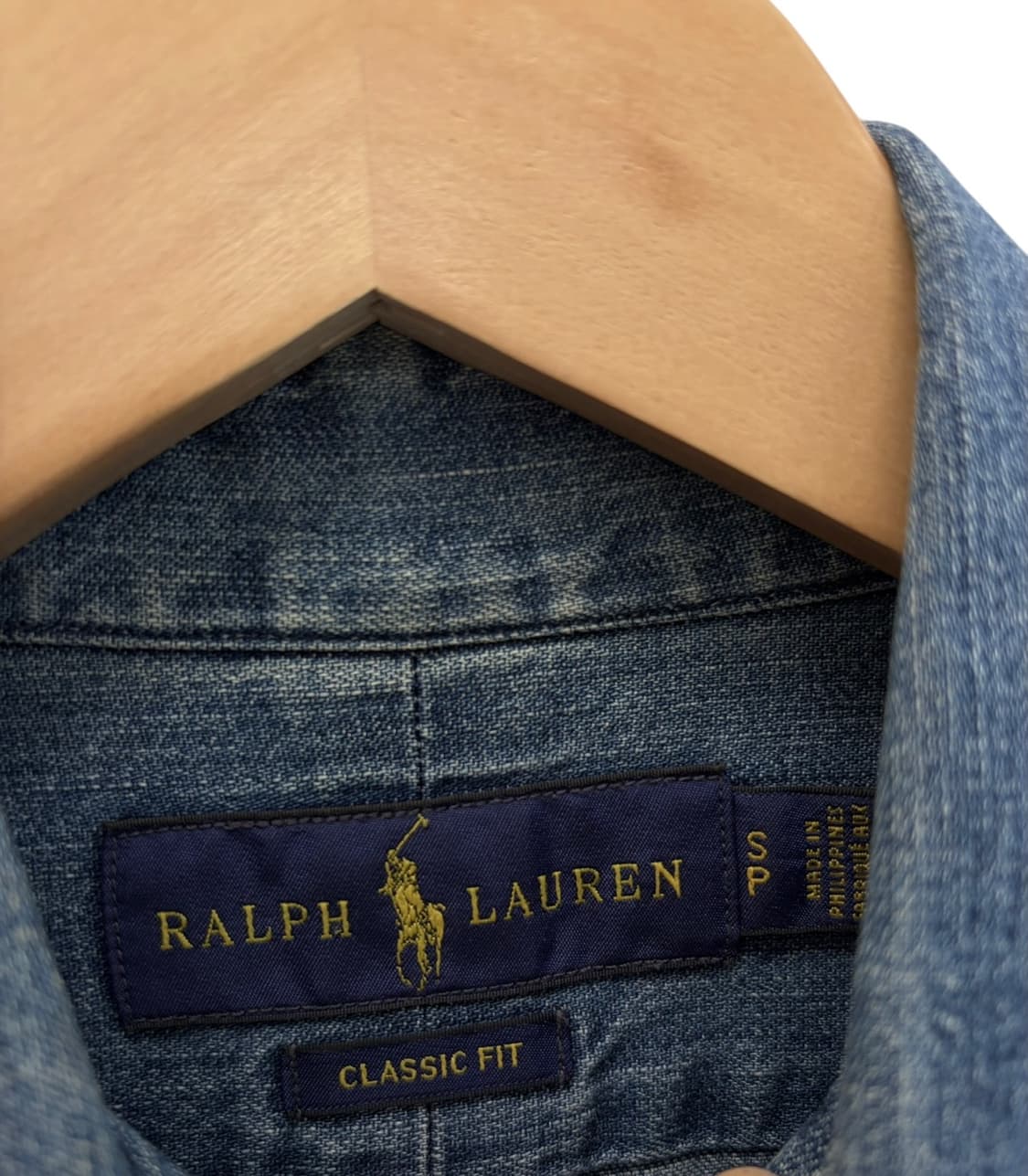 폴로 샴브레이 셔츠 (S) 상품이미지8